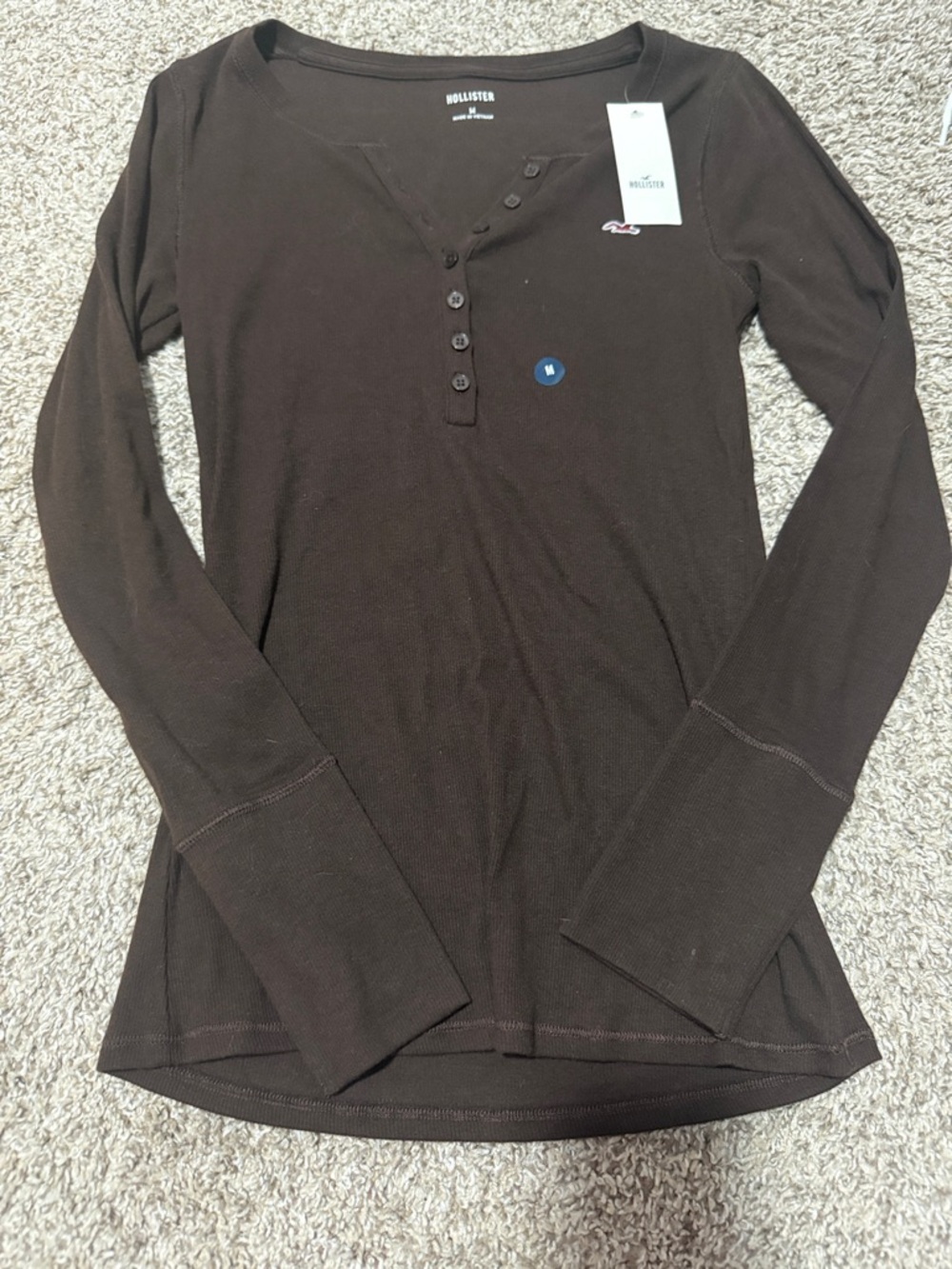 NWT Hollister Henley Top